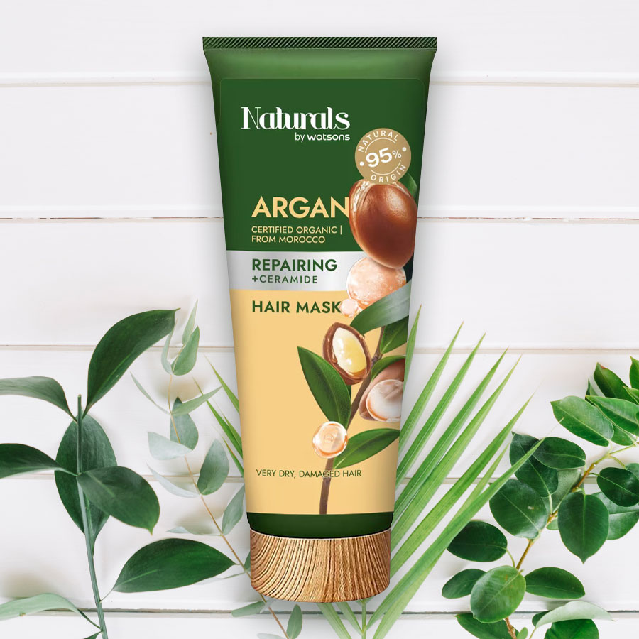 Naturals By Watsons Repairing Argan Hair Mask 200ml - 1