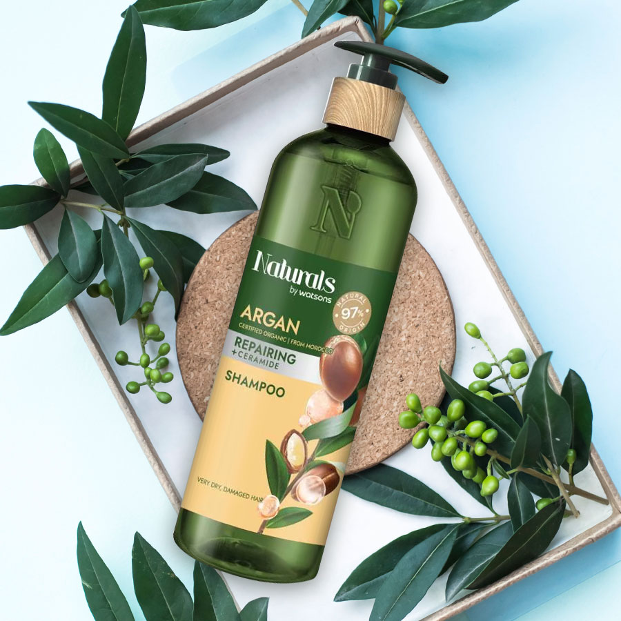 Naturals By Watsons Repairing Argan Shampoo 2