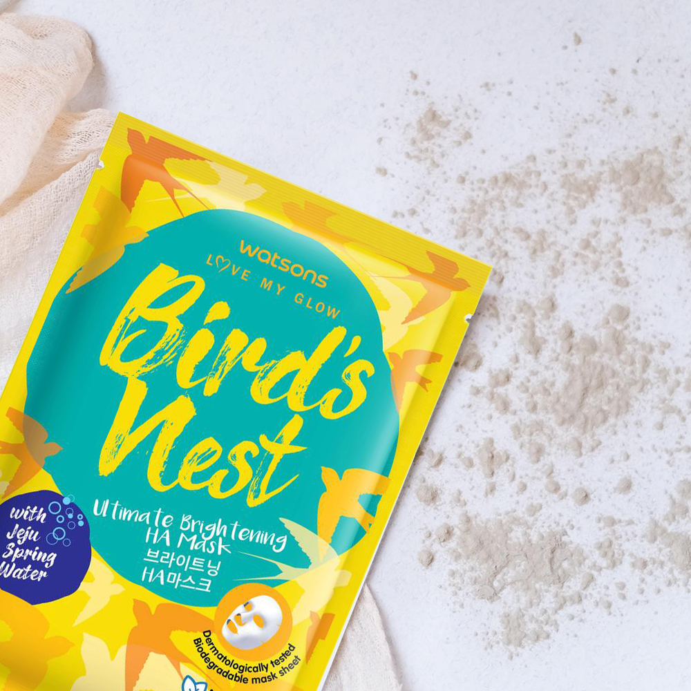 Watsons Bird's Nest Ultimate Brightening HA Mask