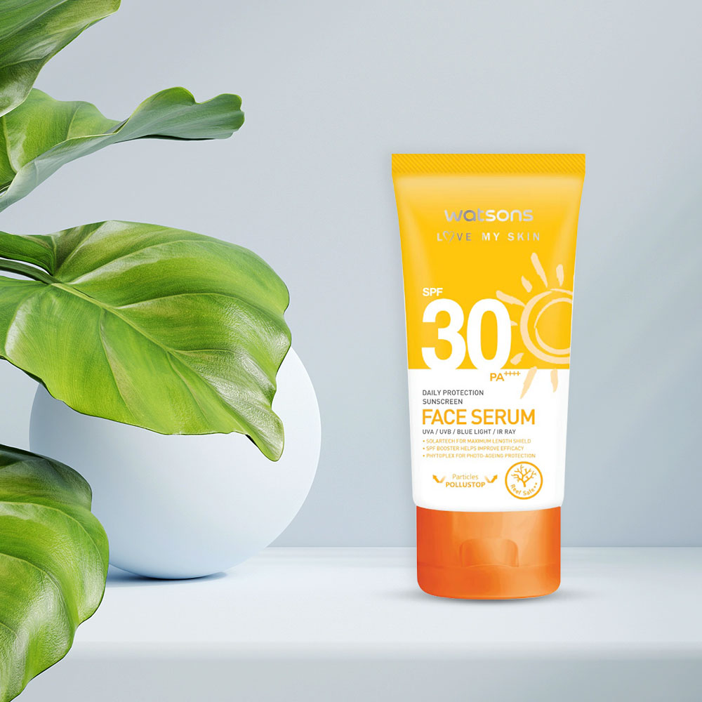 Watsons Love My Skin Daily Protection Sunscreen Face Serum SPF30 50ml