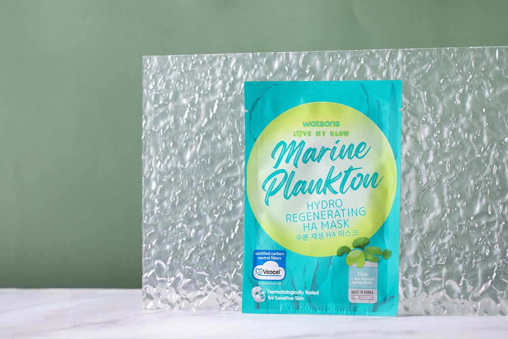 Watsons Love My Glow Marine Plankton Hydro Regenerating HA Mask New - 2