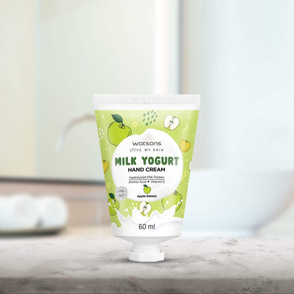Watsons Milk Yogurt Hand Cream Apple Extract 60ml
