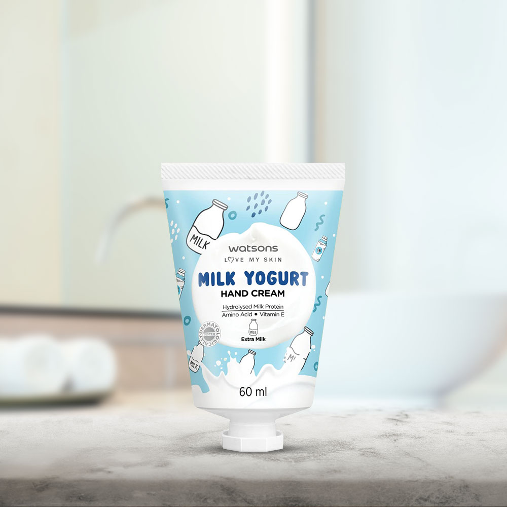 Watsons Milk Yogurt Hand Cream Extra Milk 60ml
