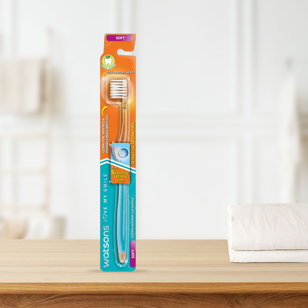 Watsons Sensitive Ultra Fine Toothbrush (Soft)