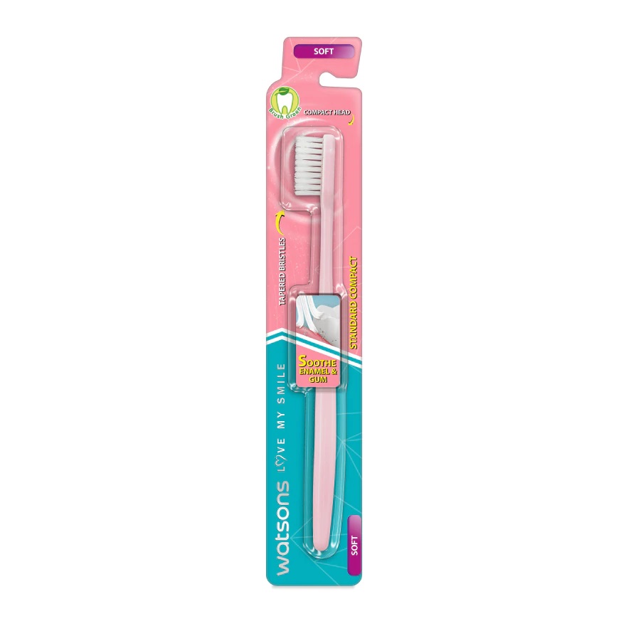 Watsons Standard Compact Toothbrush Soft