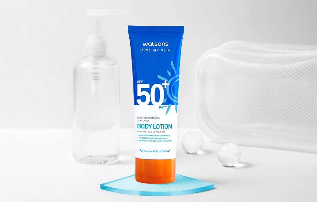 Sữa Dưỡng Thể Chống Nắng Watsons High Protection Sunscreen Body Lotion