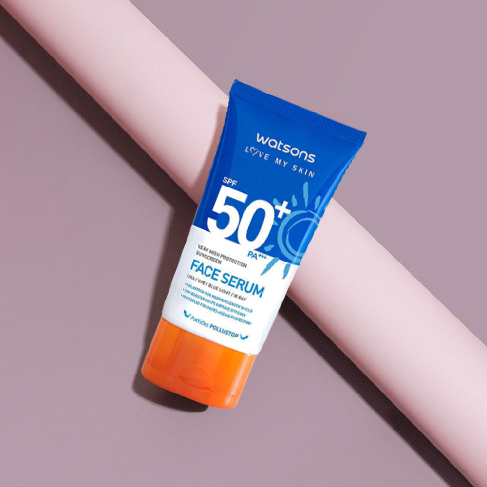 Watsons Very High Protection Sunscreen Face Serum SPF50+ PA+++