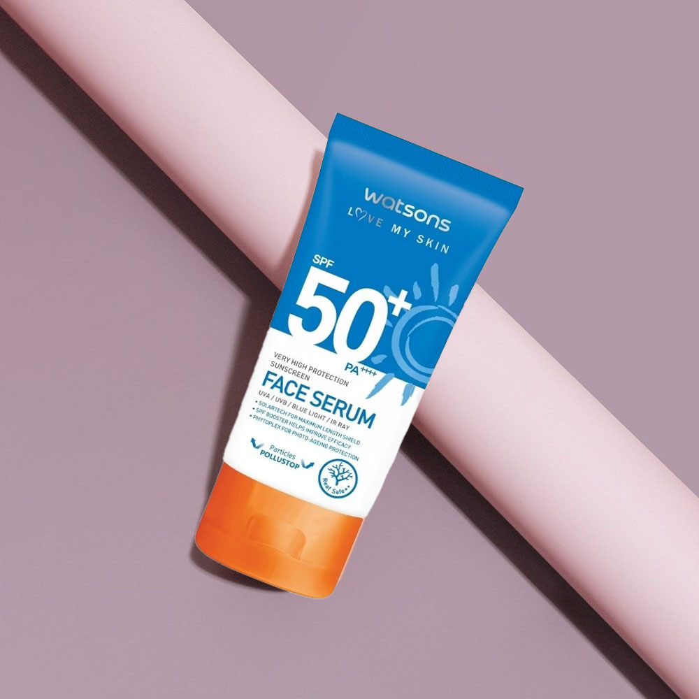 Watsons Very High Protection Sunscreen Face Serum SPF50+ PA+++ 50ml - 2