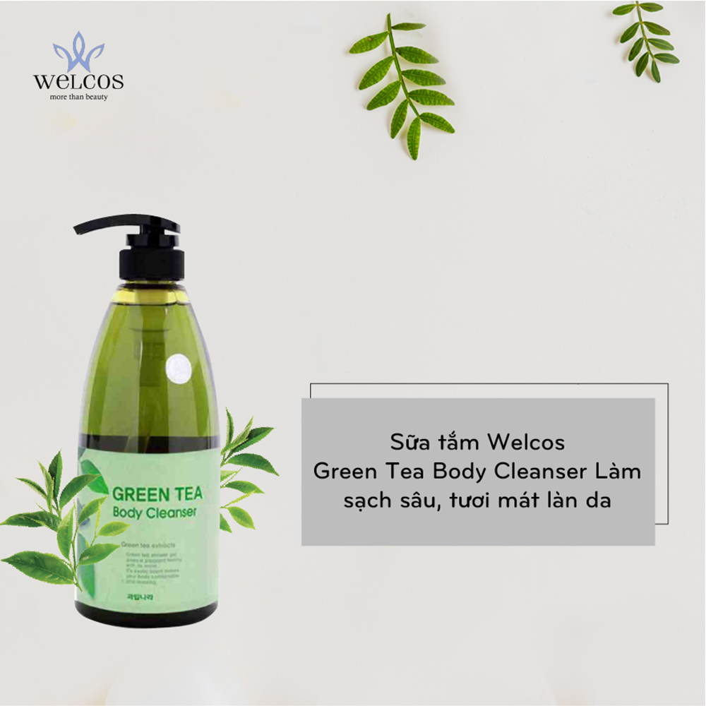 Buy WELCOS, Welcos Green Tea Body Wash 740g with Special Promotions ...