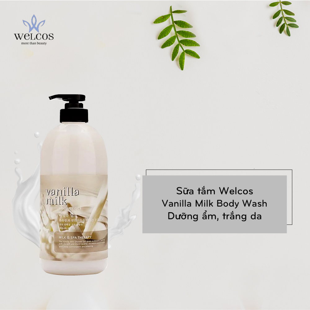 Buy WELCOS, Welcos Vanilla Milk & Spa Therapy Body Wash 732g with