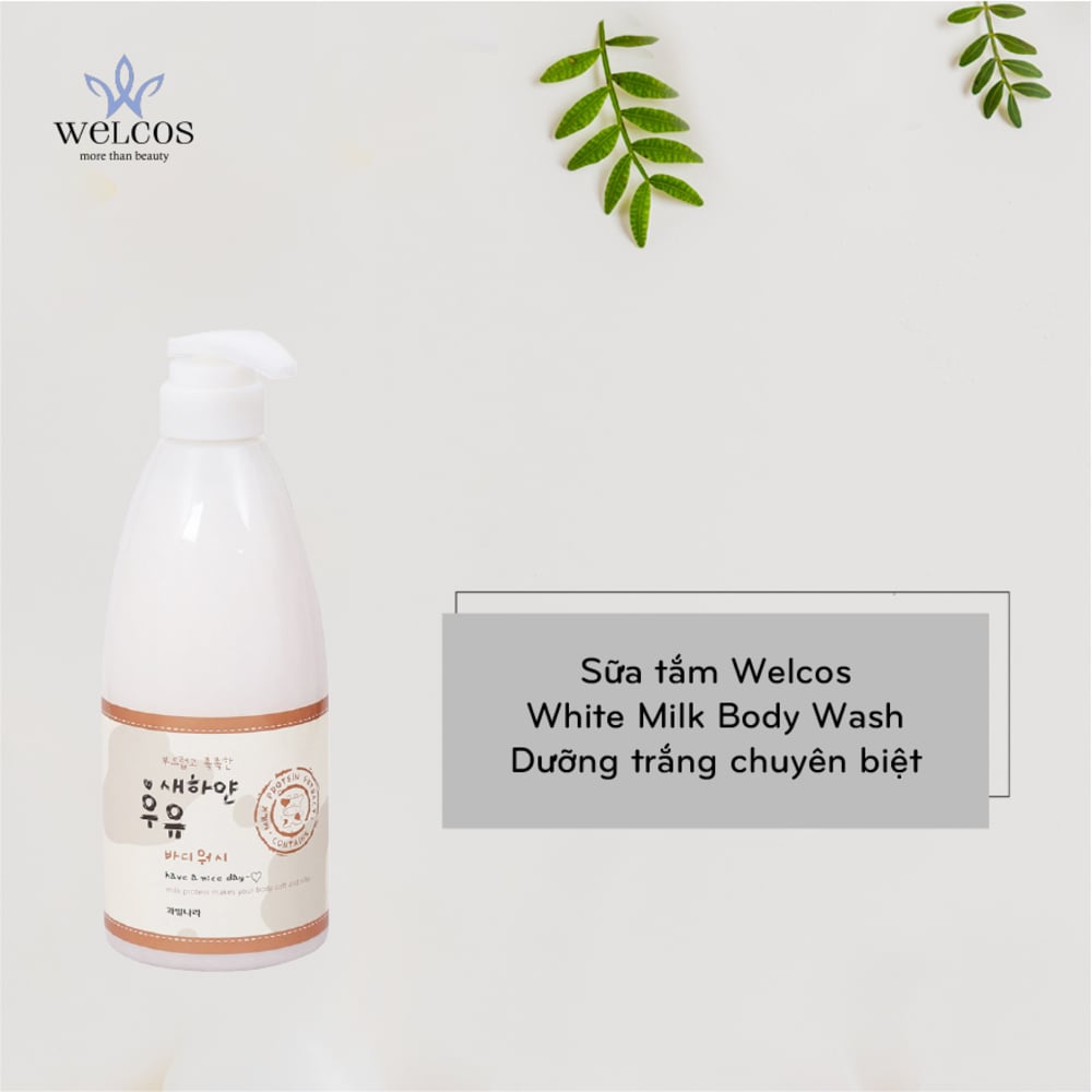 Buy WELCOS Welcos White Milk Body Wash 740g with Special