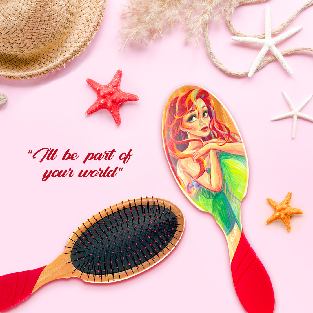 Wet Brush Pro Detangler Disney Stylized Princess Ariel