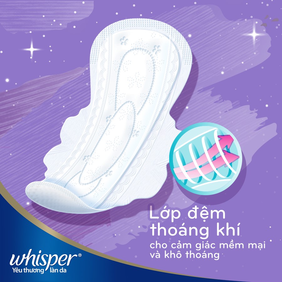 Whisper Mềm Mỏng Cánh Ngày và Đêm 28cm 10 Miếng - 2