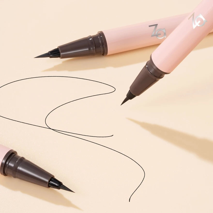 Bút Kẻ Mắt Nước ZA Glid On Liquid Eyeliner - 1