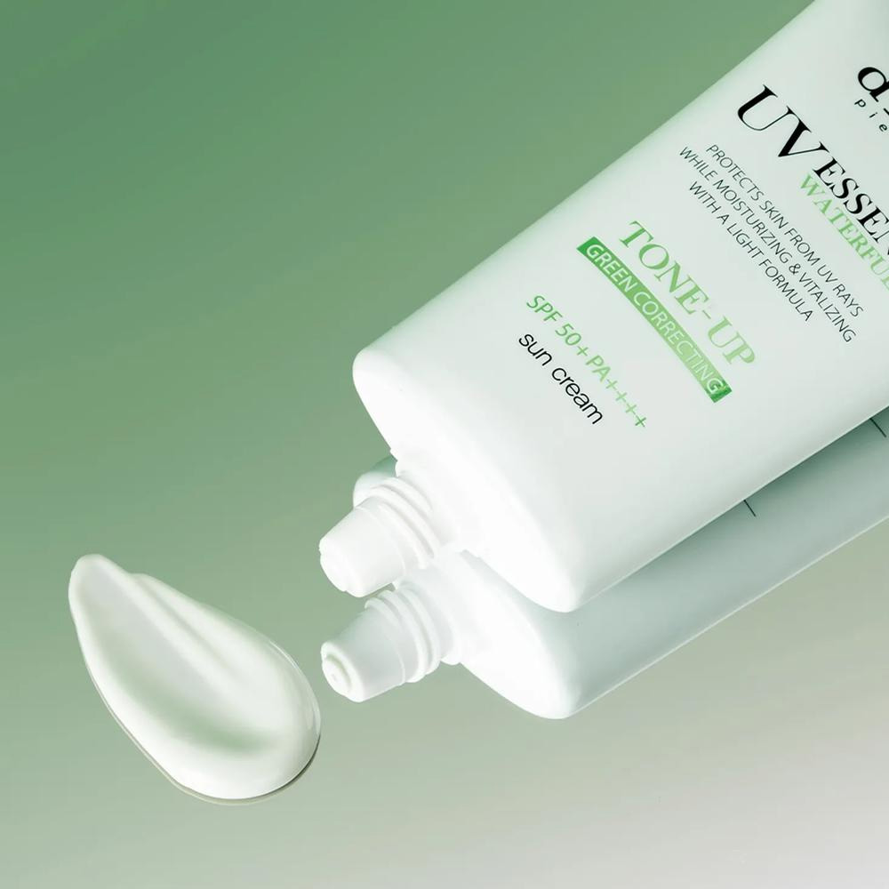 Kem Chống Nắng d'Alba Clean Tea Tree Liposome Tone-Up Sun Cream(Green) SPF50+ PA++++ 50ml - 2