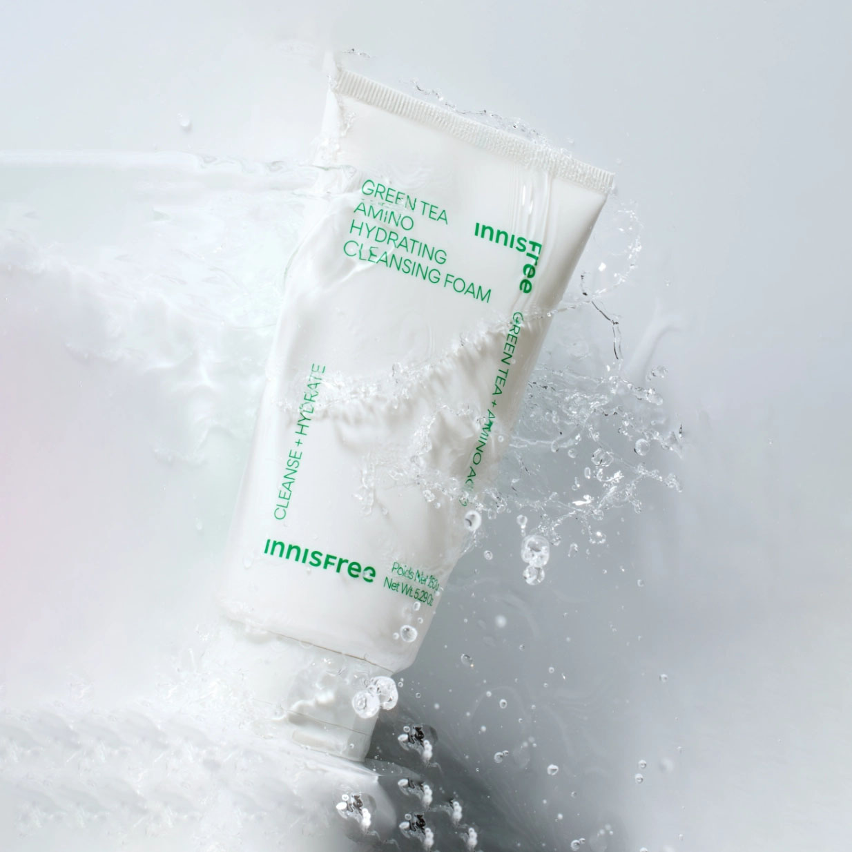 Sữa Rửa Mặt Dưỡng Ẩm innisfree Green Tea Amino Cleansing Foam 150g - 2