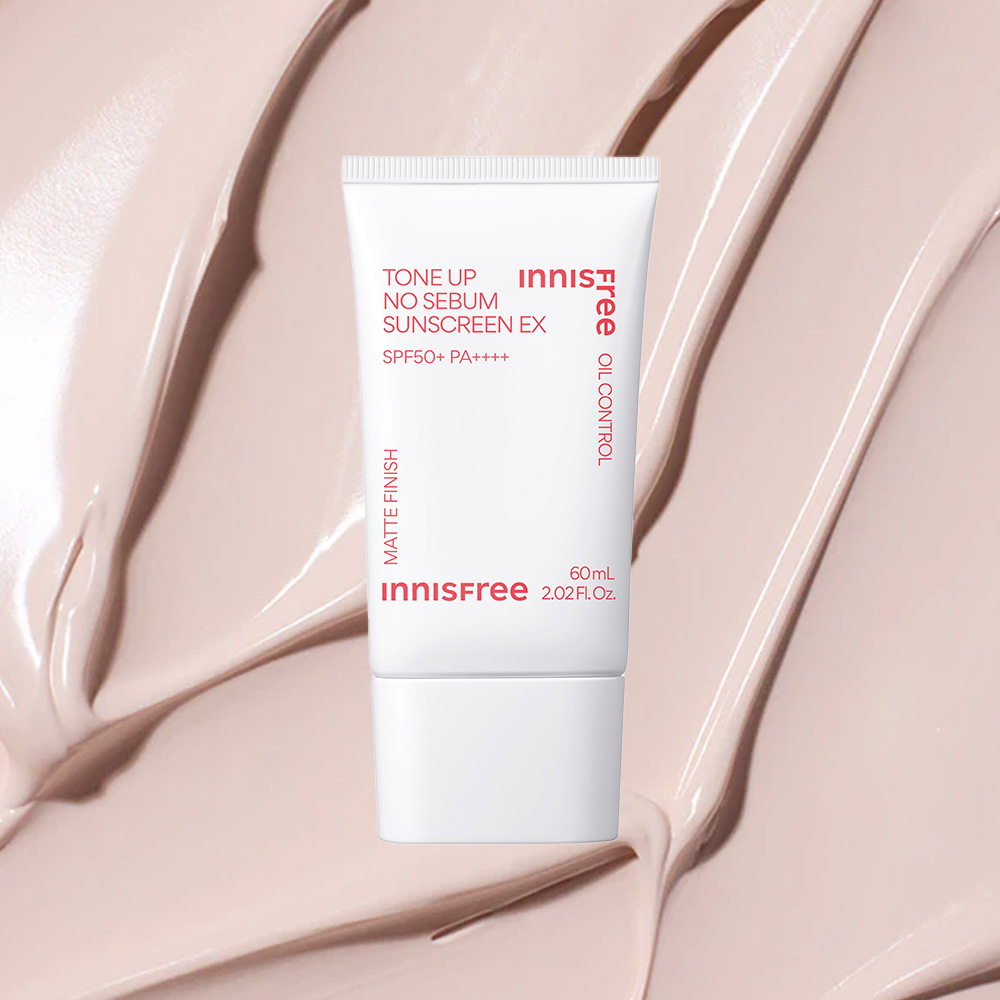 Kem Chống Nắng Innisfree Tone Up No Sebum Sunscreen EX SPF 50+ PA++++ 60ml - 1