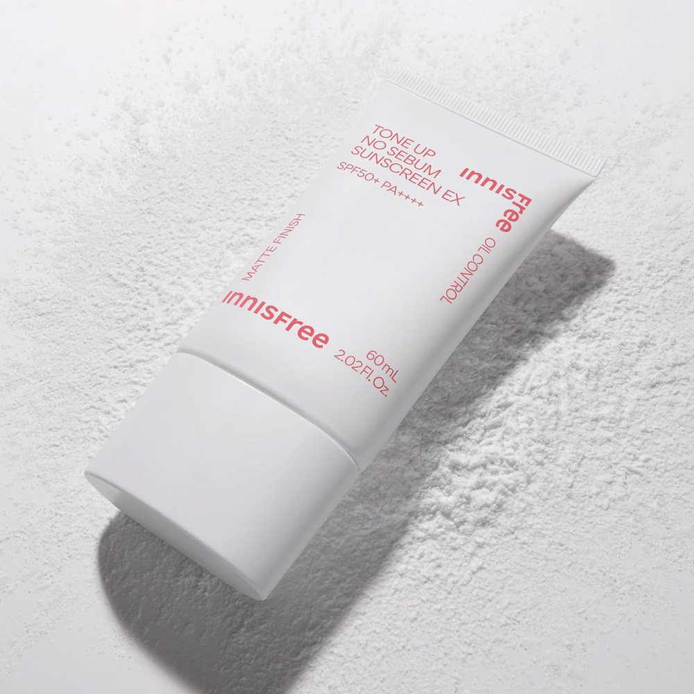 Kem Chống Nắng Innisfree Tone Up No Sebum Sunscreen EX SPF 50+ PA++++ 60ml - 2