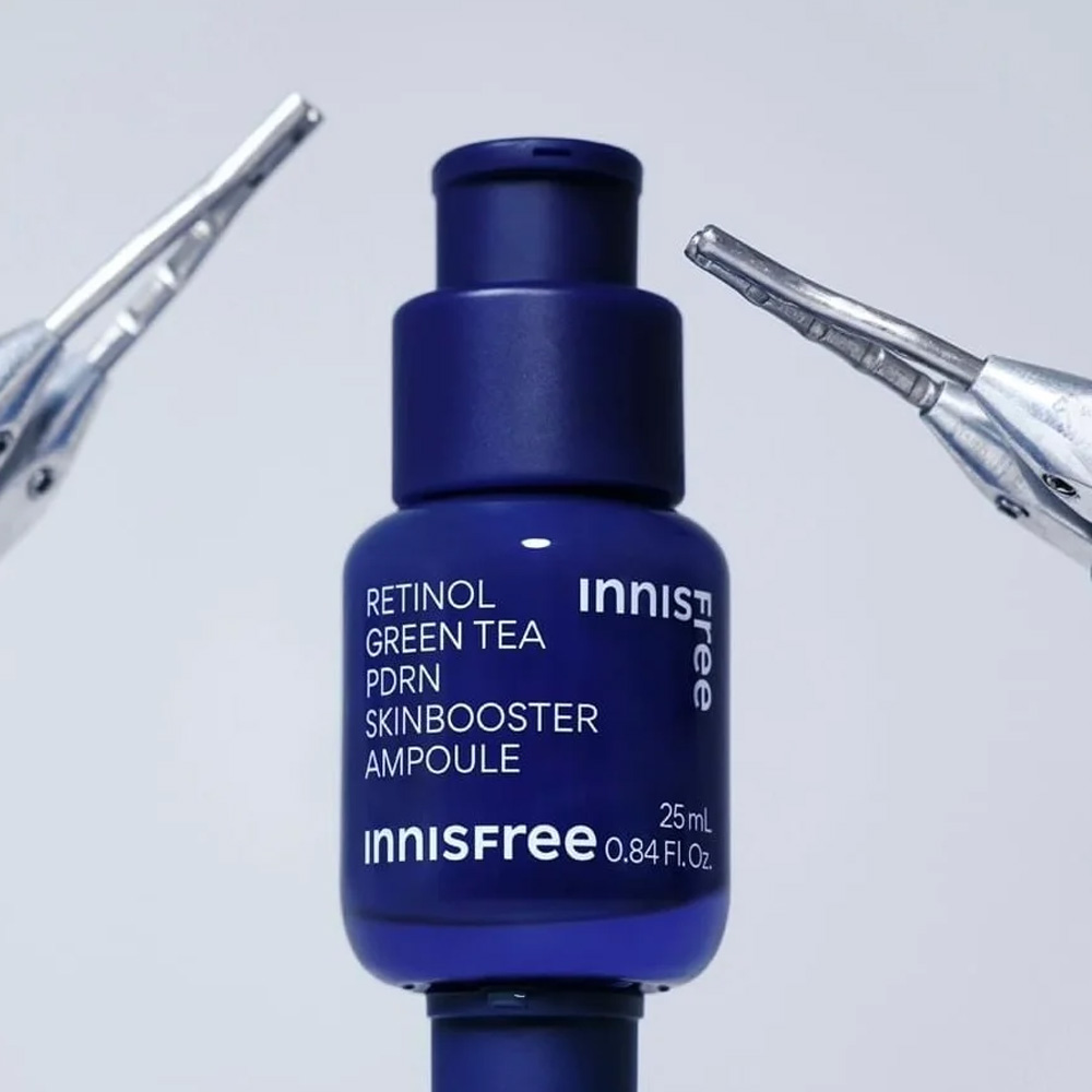 Tinh Chất innisfree Căng Bóng, Đàn Hồi Retinol Green Tea PDRN Skinbooster Ampoule 25ml - 2