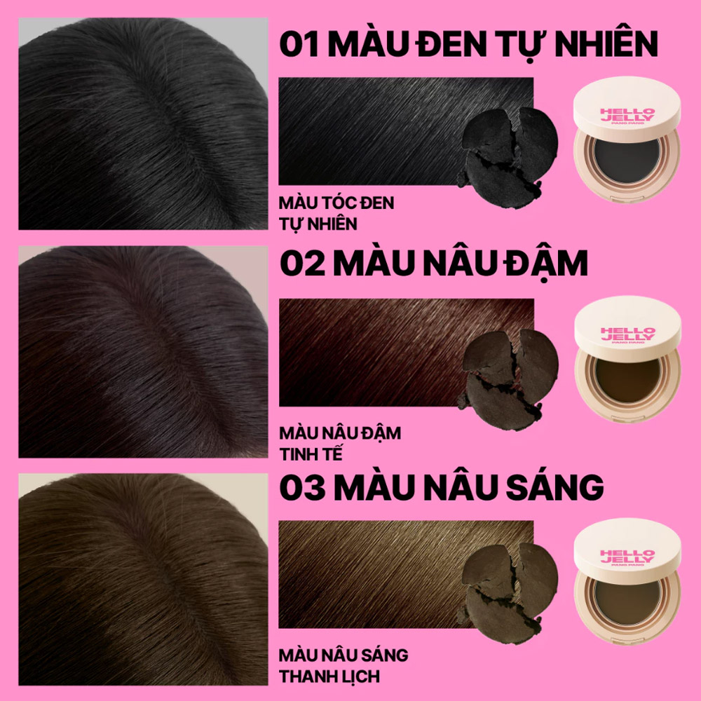 mise en scène Hello Jelly Pangpang Hello Jelly Pangpang 8g .#03 Light Brown - Hình ảnh chính thức