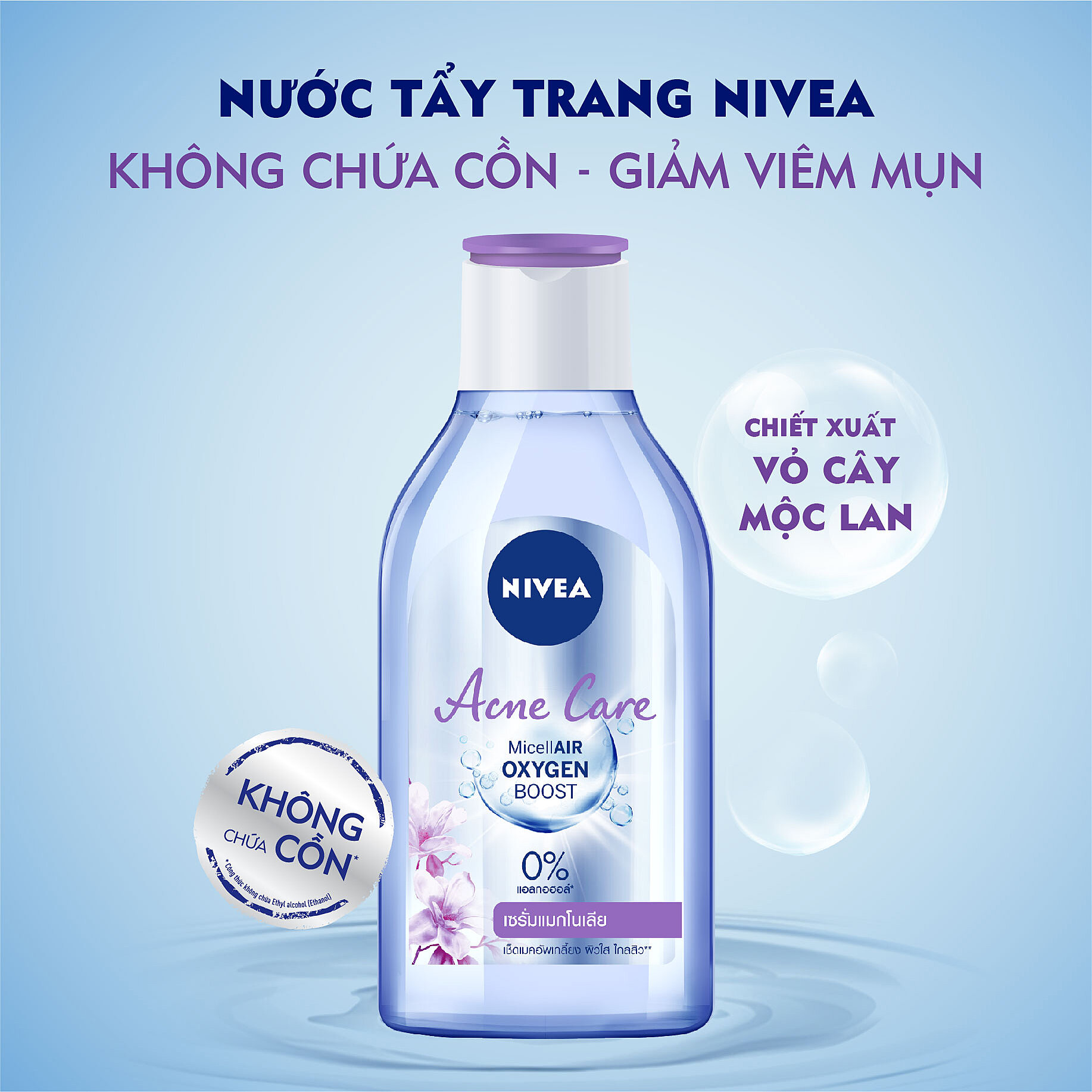 Nivea Micellair Water Acne Care For Acne Skin 400ml