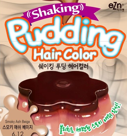 EZN, Kem Nhuộm Tóc EZN Shaking Pudding Hair Color 70ml + 70 ml .#6.12 Smoky Ash Beige Nâu Khói | Watsons Vietnam