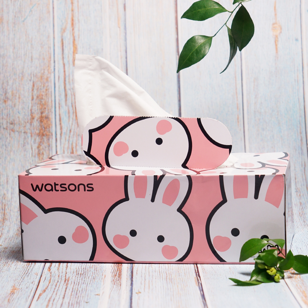 Watsons Velvety Soft Box Tissues Parrot & Owl