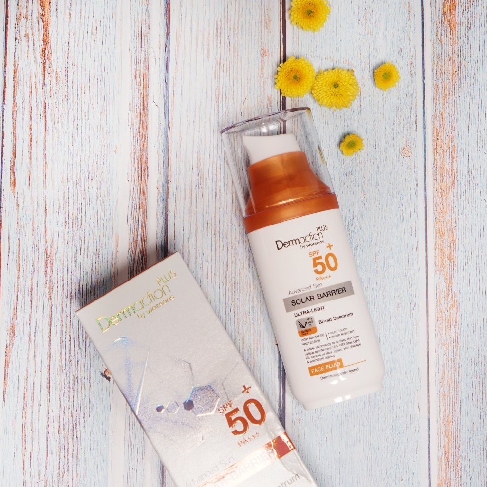 Dermaction Plus By Watsons Kem Dưỡng Da Mặt Va Toan Than Dermaction Plus By Watsons Face Body Lotion Spf50 Pa 150ml Watsons Vietnam